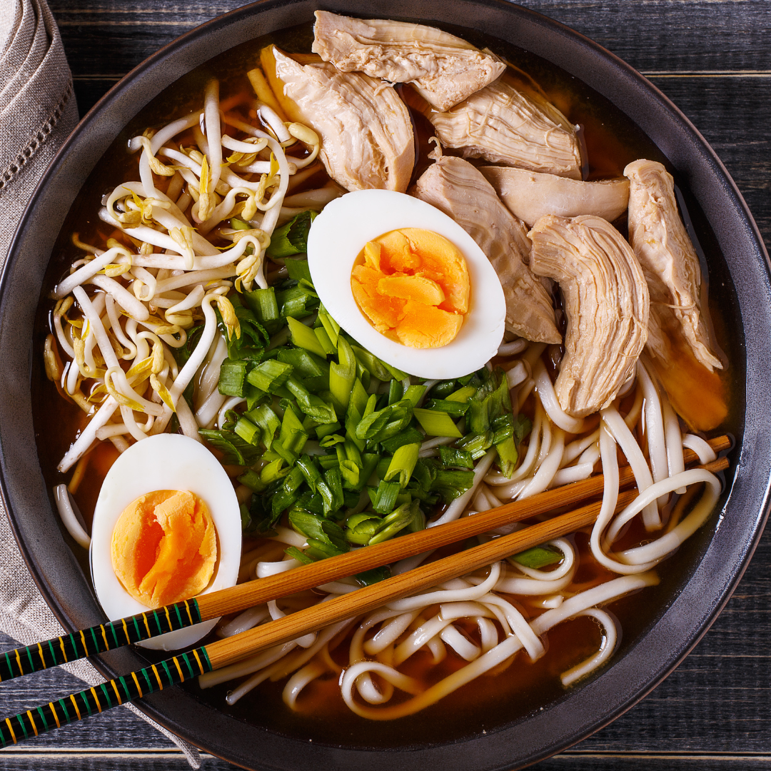 Golden Maple Bone Broth Shiitake Chicken Ramen